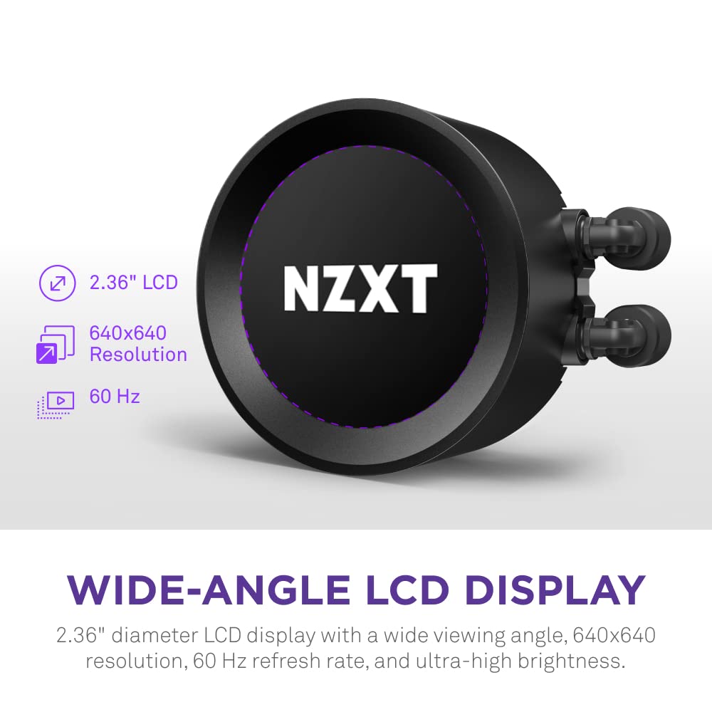 NZXT Kraken Elite RGB 360 - RL-KR36E-B1 - 360mm AIO CPU Liquid Cooler - Black - PakByte