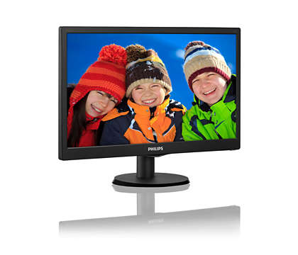 PHILIPS LED IMAGES IN VIVID COLOR 19.5" 203V5LHSB2 - PakByte