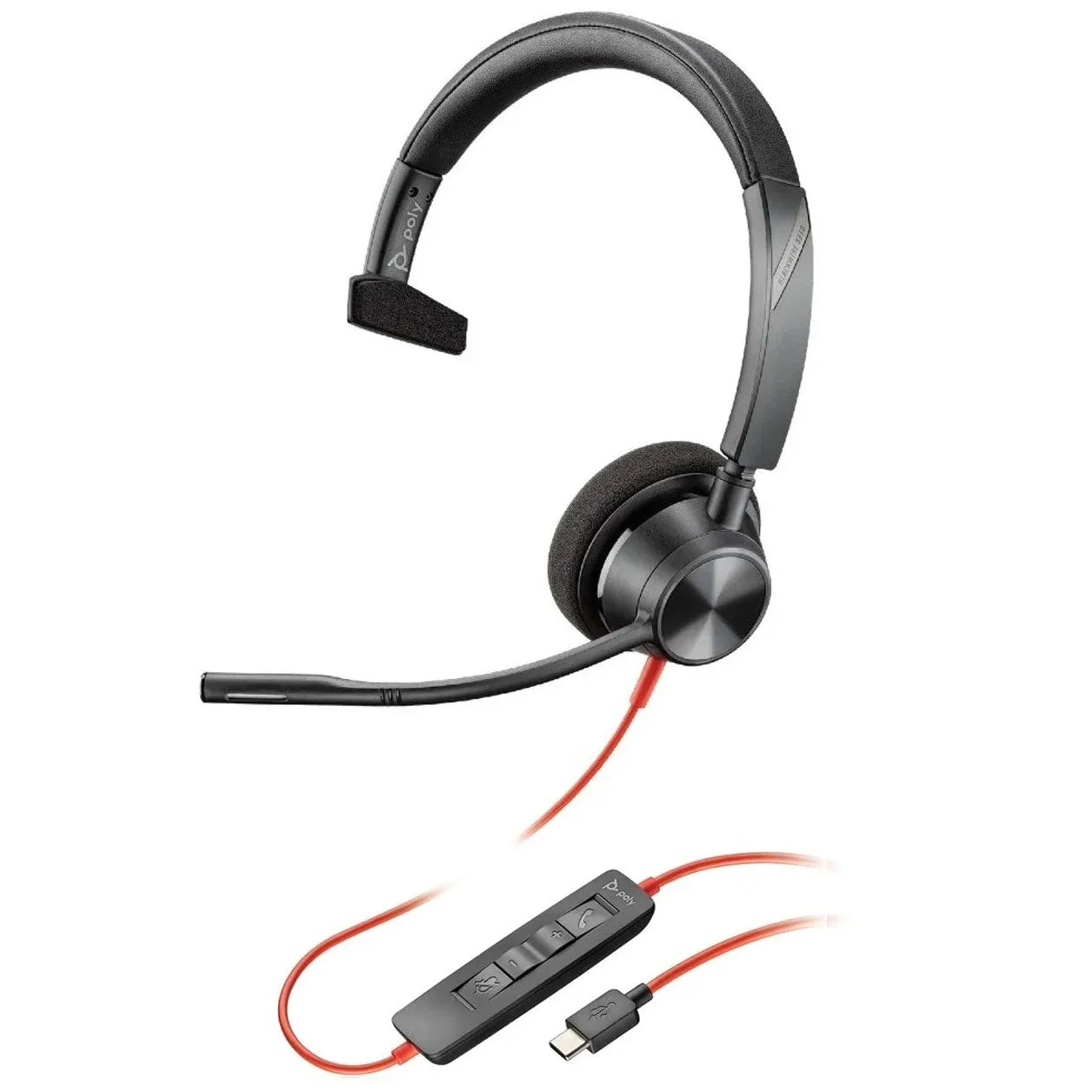 Plantronics Blackwire 3310 Microsoft Teams Certified USB-C Headset
