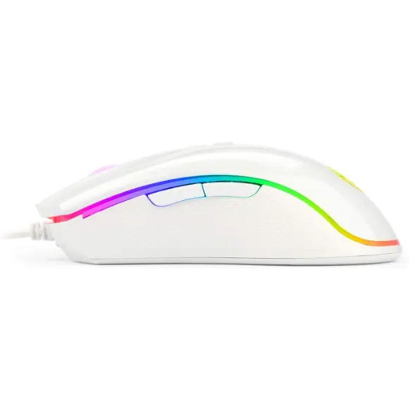 REDRAGON M711 COBRA GAMING MOUSE - WHITE - PakByte Computers