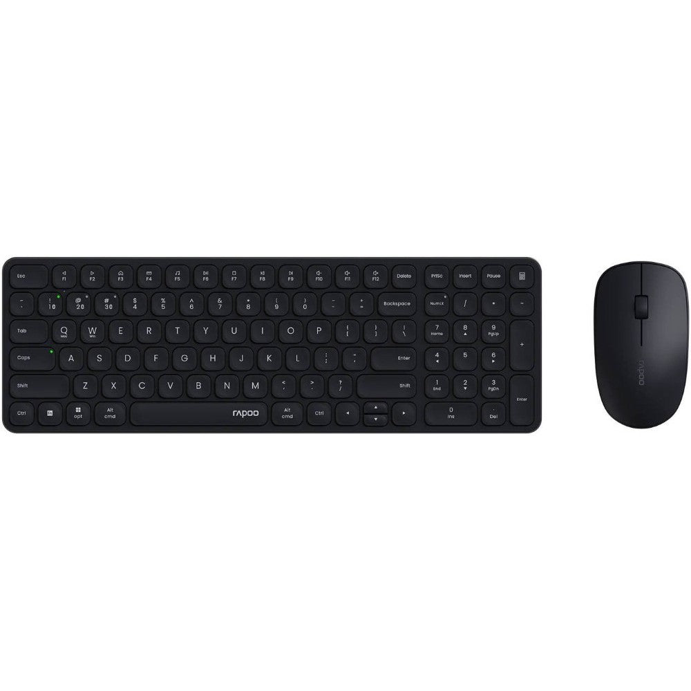 Rapoo 9320M Bluetooth Wireless Multi-Mode Keyboard Mouse Combo – Dark Grey