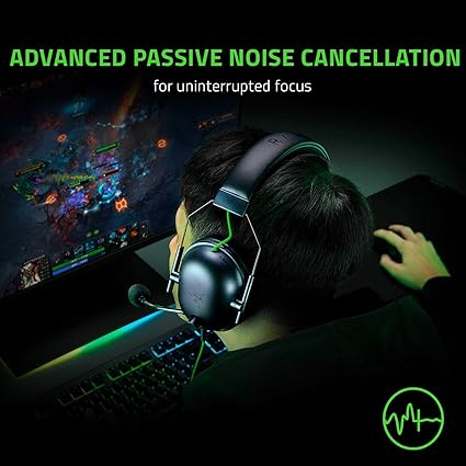 Razer BlackShark V2X Green Wired Headphones - PakByte