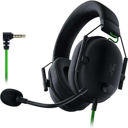 Razer BlackShark V2X Green Wired Headphones - PakByte