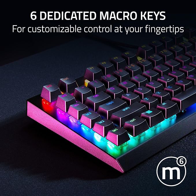 Razer BlackWidow V4 X - Mechanical Gaming Keyboard (Green Switch) - PakByte