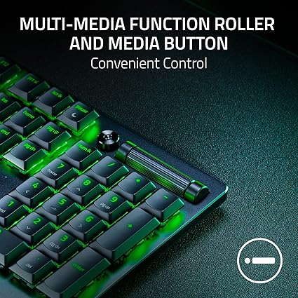 Razer DeathStalker V2 Pro Full Size Linear Red Switch Wireless Keyboard - PakByte