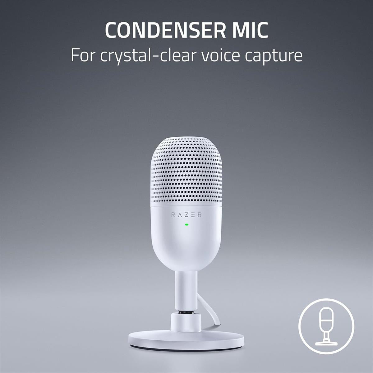Razer Seiren V3 Mini White MicroPhones - PakByte