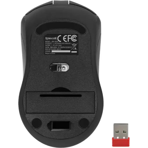 Redragon BM-4054 Wireless Optical Mouse – Black - PakByte Computers