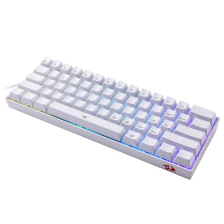 Redragon DRAGONBORN K630 60% RGB Mechanical Gaming Keyboard – White – Red Switches - PakByte