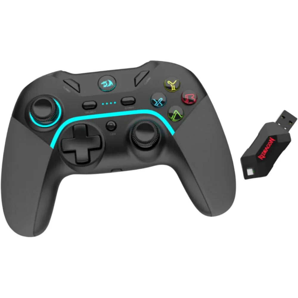 Redragon G808 PRO HARROW Wireless Gamepad (Black) - PakByte