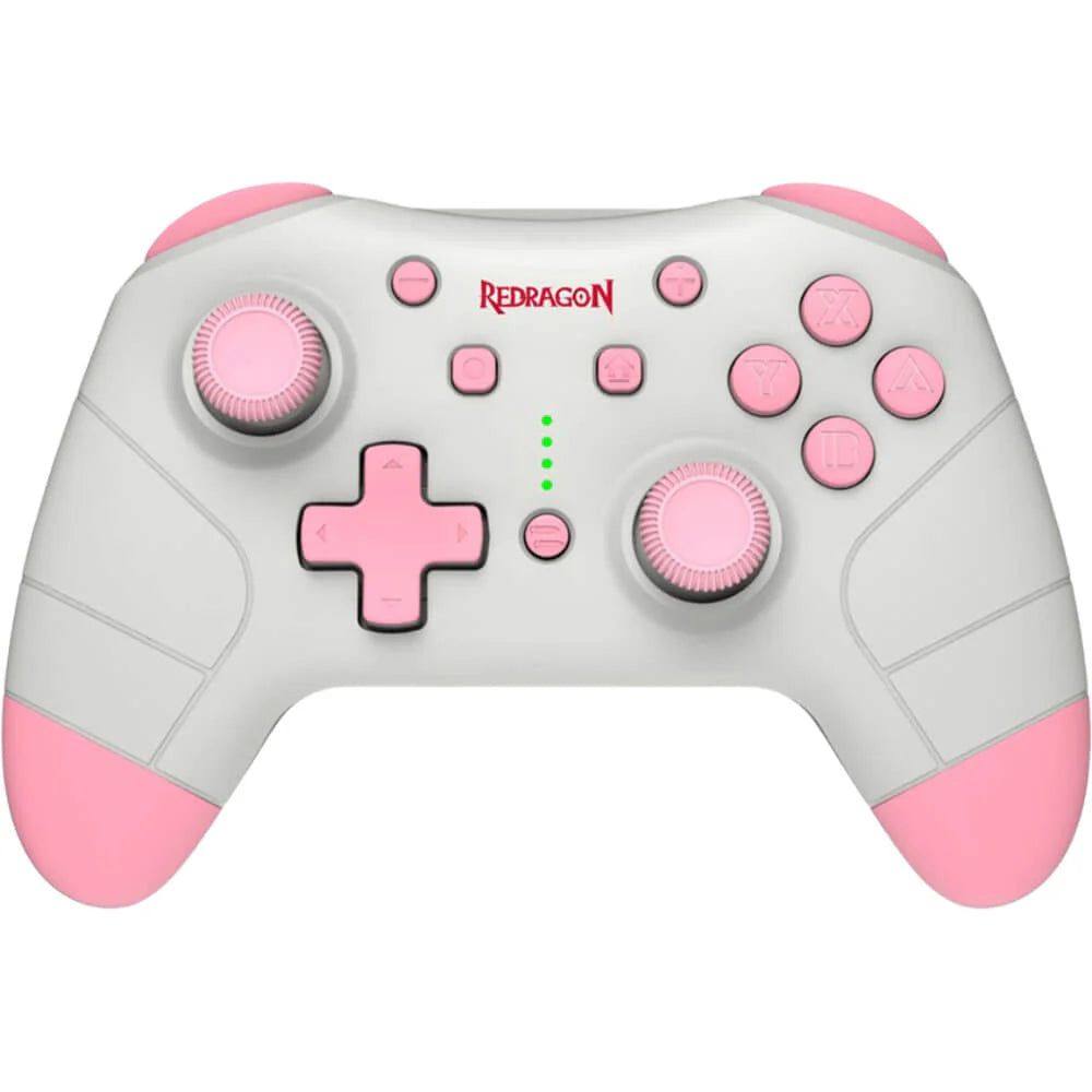Redragon G815 PLUTO Bluetooth Gamepad for Switch (Pink) - PakByte