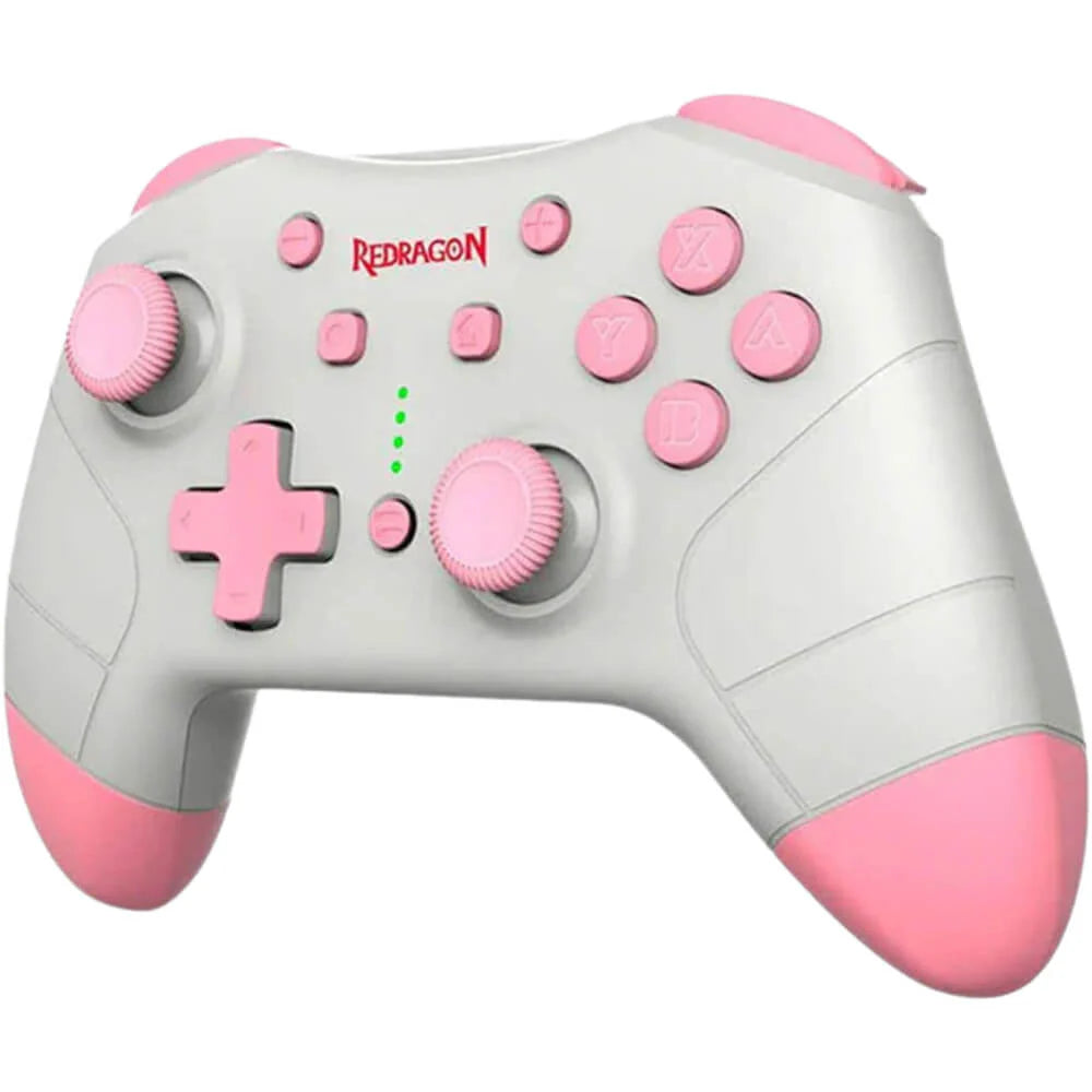 Redragon G815 PLUTO Bluetooth Gamepad for Switch (Pink) - PakByte