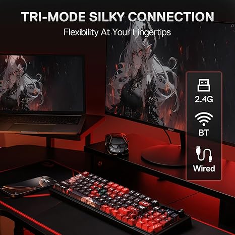 Redragon GALATIN PRO K719AK RGB PRO 95 Keys Redefine Full-Size Gaming Mechanical Keyboard