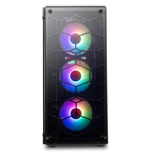 Redragon GC-606 Wheel Jack RGB Gaming PC Case Black - PakByte