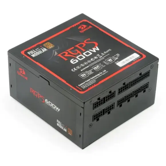 Redragon GC-PS003 600W Gaming PC Power Supply (Full Module) - PakByte Computers