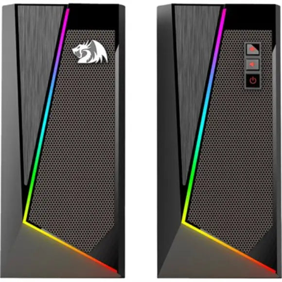 Redragon GS520 Anvil RGB Desktop Speakers - PakByte Computers