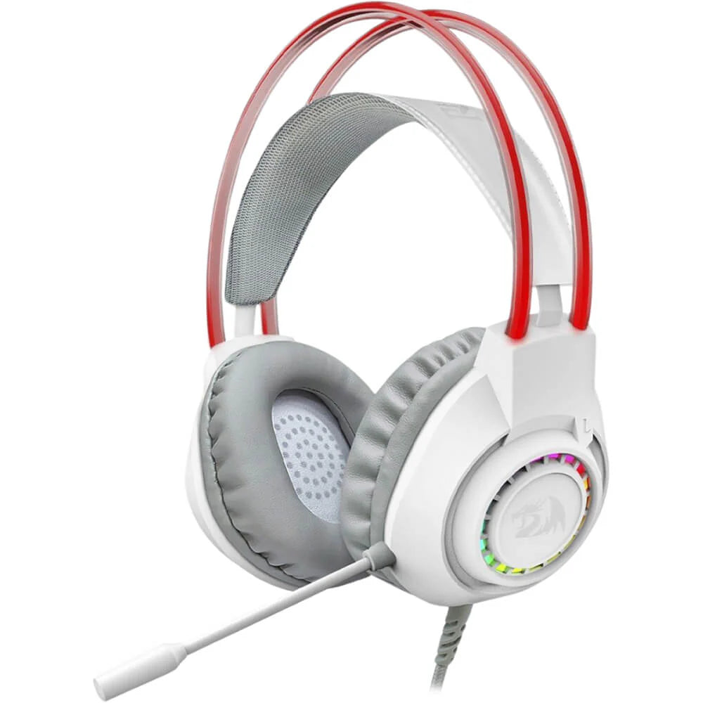 Redragon H231W SCREAM Wired Gaming Headset – White - PakByte