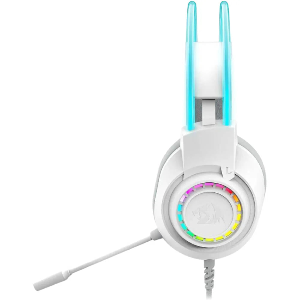 Redragon H231W SCREAM Wired Gaming Headset – White - PakByte
