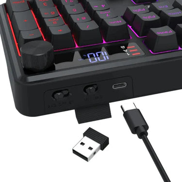 Redragon VOLCANO K526 PRO 104 Keys Mechanical-Feel Keyboard