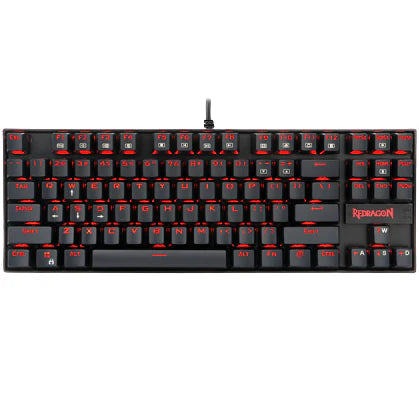 Redragon K552 KUMARA Mechanical Gaming Keyboard (Red Light) - PakByte Computers