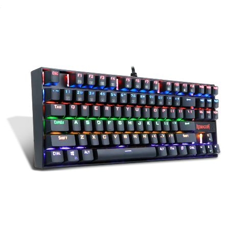 Redragon K552 RGB-1 KUMARA Full Anti Ghosting Mechanical Gaming Keyboard (Black) - PakByte