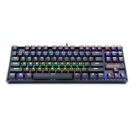 Redragon K552 RGB-1 KUMARA Full Anti Ghosting Mechanical Gaming Keyboard (Black) - PakByte