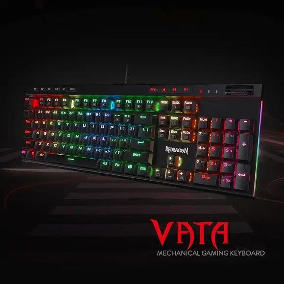 Redragon K580 VATA RGB Mechanical Gaming Keyboard - PakByte Computers