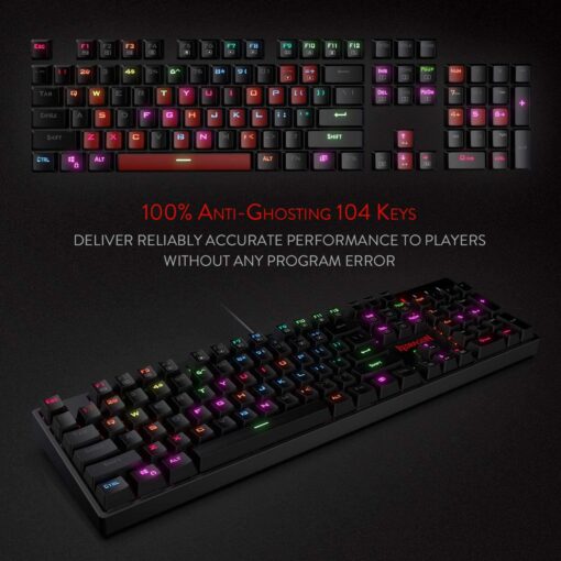 Redragon K582 SURARA RGB Mechanical Gaming Keyboard - PakByte