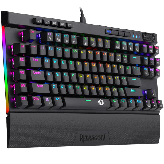 Redragon K587-PRO 87 Keys Compact RGB TKL Mechanical Gaming Keyboard - PakByte