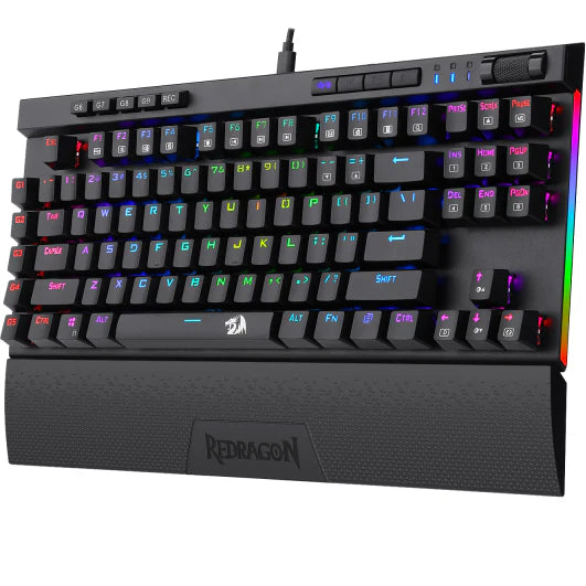 Redragon K587-PRO 87 Keys Compact RGB TKL Mechanical Gaming Keyboard - PakByte
