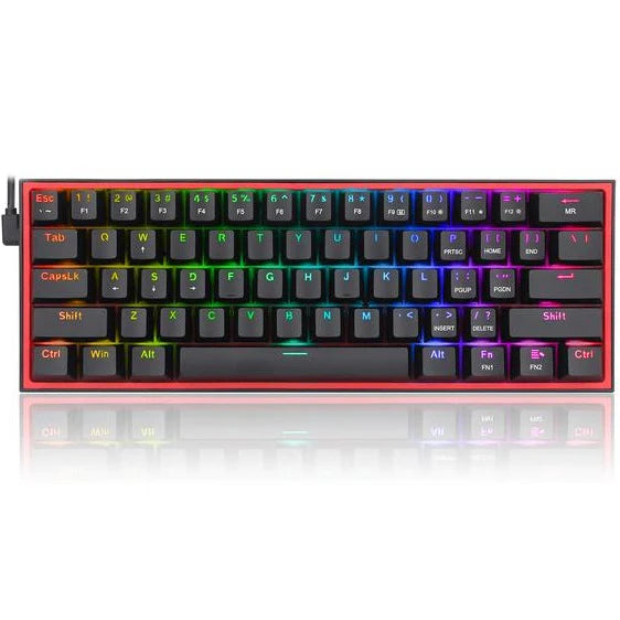 Redragon K616 FIZZ PRO RGB Mechanical Gaming Keyboard (Black) - PakByte
