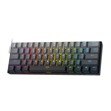 Redragon K617 FIZZ 60% Rapid Trigger Wired Magnetic switch Gaming Keyboard - PakByte Computers