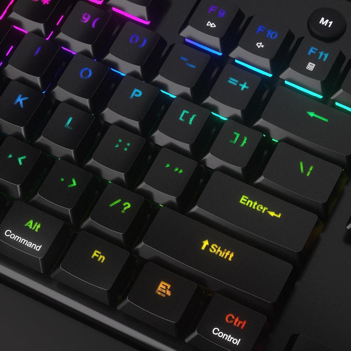 Redragon K618 Horus Pro 3-Mode Wireless RGB Mechanical Keyboard - PakByte Computers