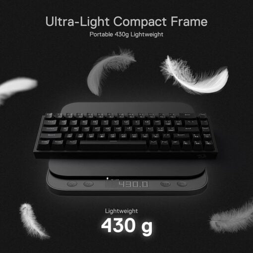 Redragon K631 CASTOR PRO 65% Wireless RGB Gaming Keyboard - PakByte