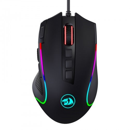 Redragon M612 PREDATOR RGB 8000 DPI Gaming Mouse with Rapid Fire Button - PakByte