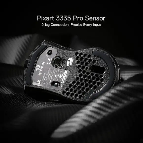 REDRAGON M808-KS STORM PRO RGB WIRELESS GAMING MOUSE - PakByte Computers