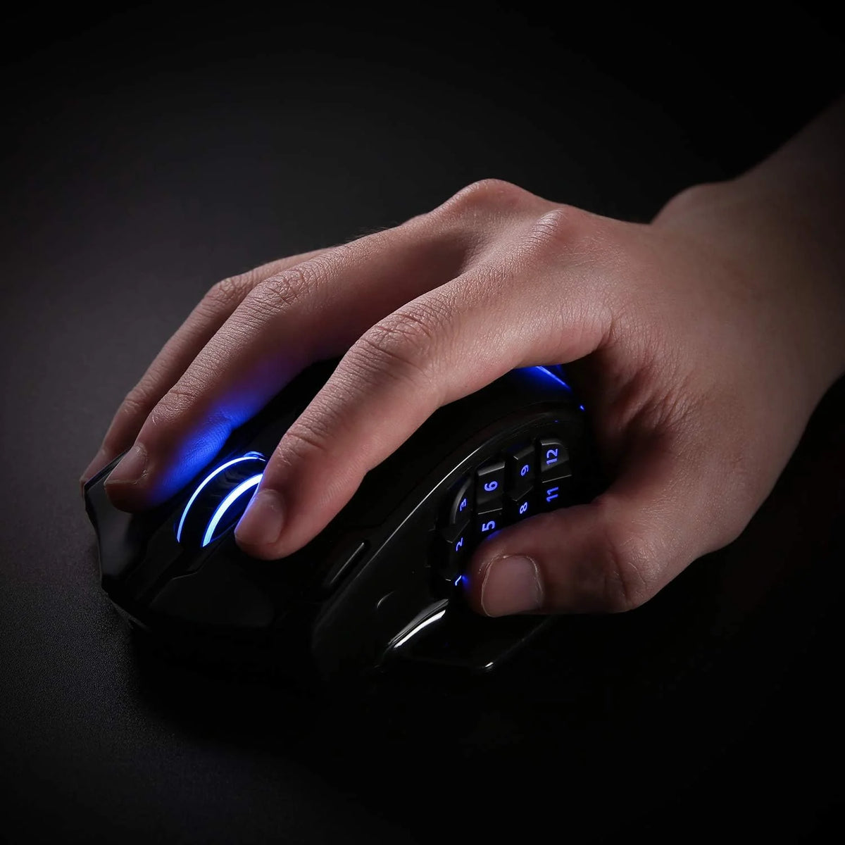 Redragon M913 Impact Elite Wireless Gaming Mouse (Black) - PakByte