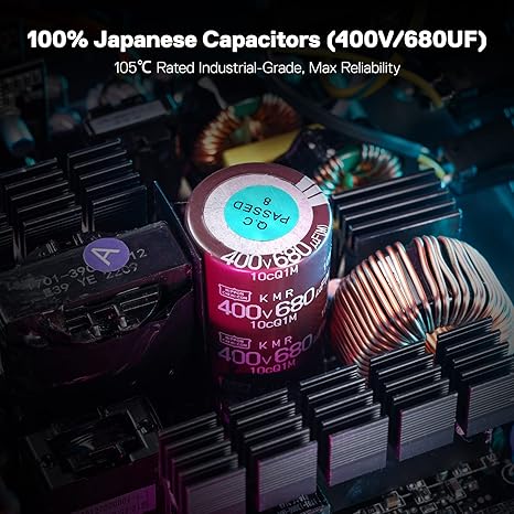 Redragon RGPS-PS007 850Watt 80 Plus Gold Fully-Modular Power Supply - PakByte Computers