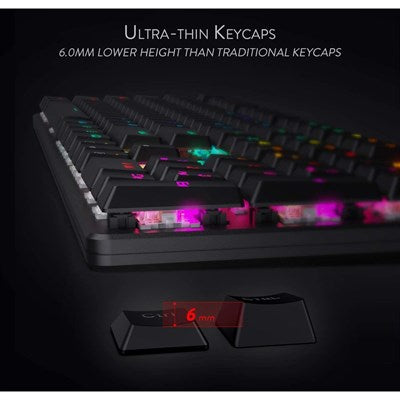 Redragon SHRAPNEL K589 RGB Mechanical Gaming Keyboard - PakByte Computers