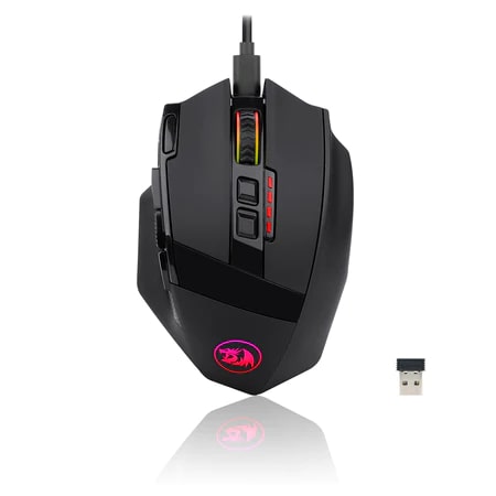 Redragon Sniper Pro M801P-RGB Dual Mode Gaming Mouse - PakByte