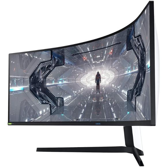 SAMSUNG 49-inch Odyssey G9 Gaming Monitor | QHD, 240hz, 1000R Curved, QLED, NVIDIA G-SYNC & FreeSync | LC49G95TSSNXZA Model - PakByte Computers