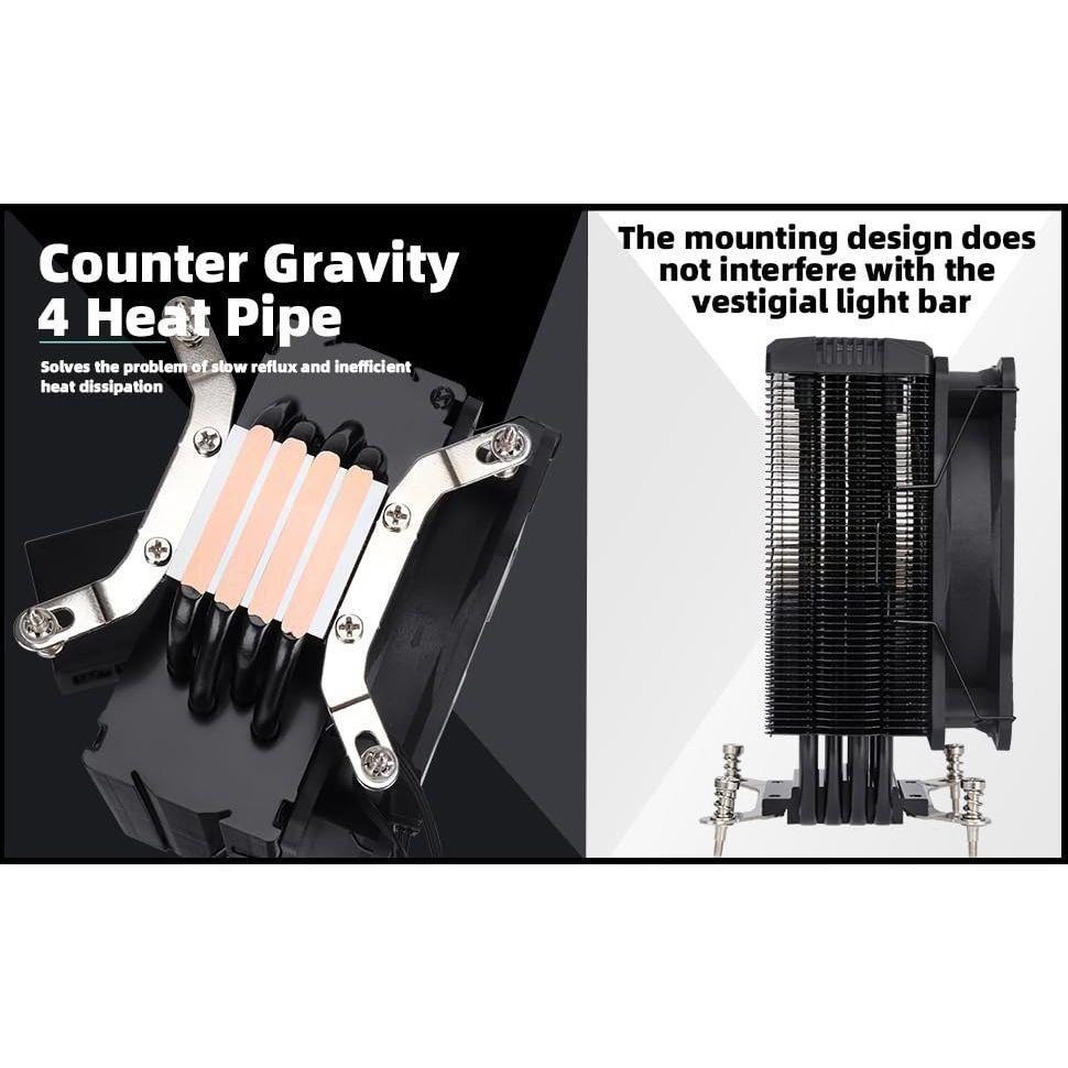 Sama 4PI ARGB- Black - PakByte