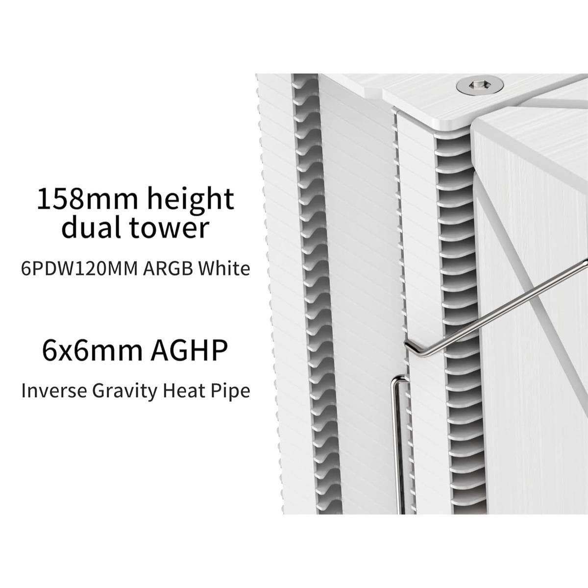 Sama 6PDW ARGB- White - PakByte