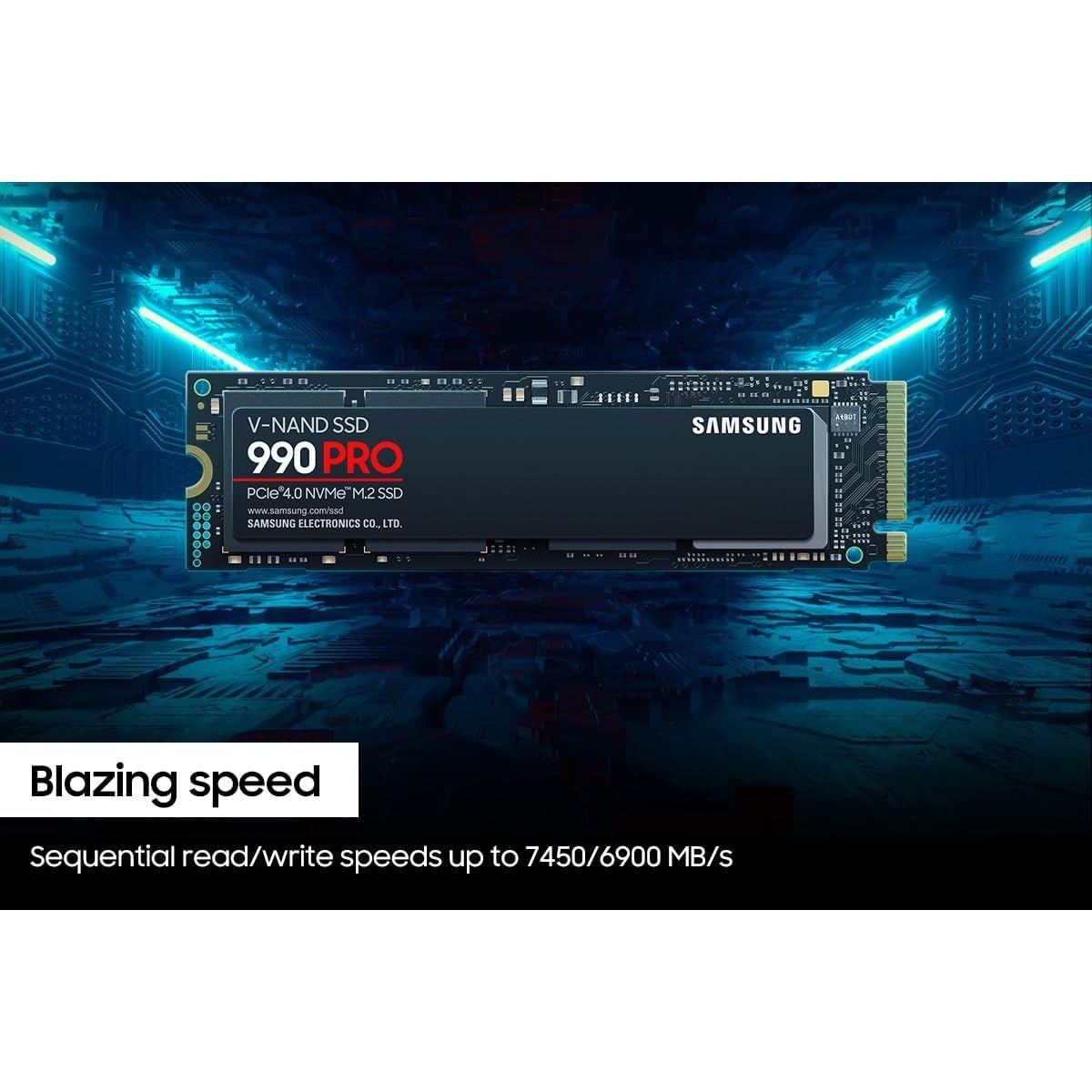 Samsung 990 PRO 4TB PCIe 4.0 M.2 NVMe SSD - PakByte Computers