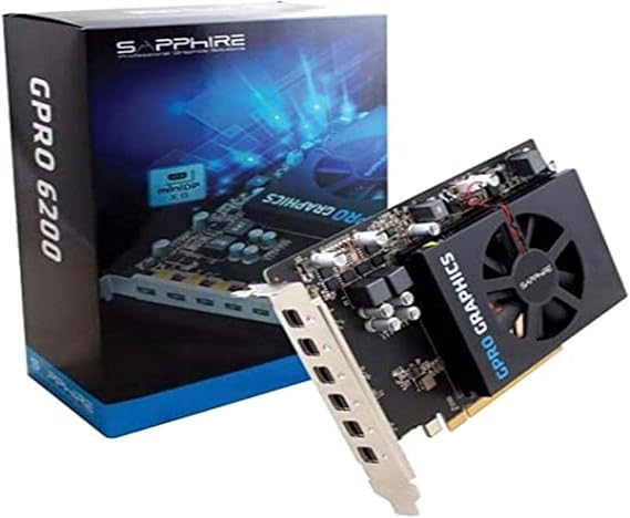 Sapphire GPRO 6200 4GB GDDR5 Graphic Card - PakByte Computers