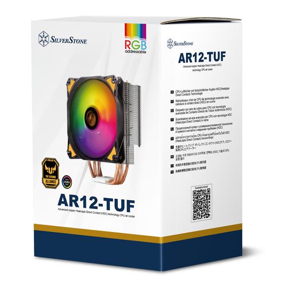 SilverStone AR12-TUF ARGB CPU Air Cooler - PakByte Computers