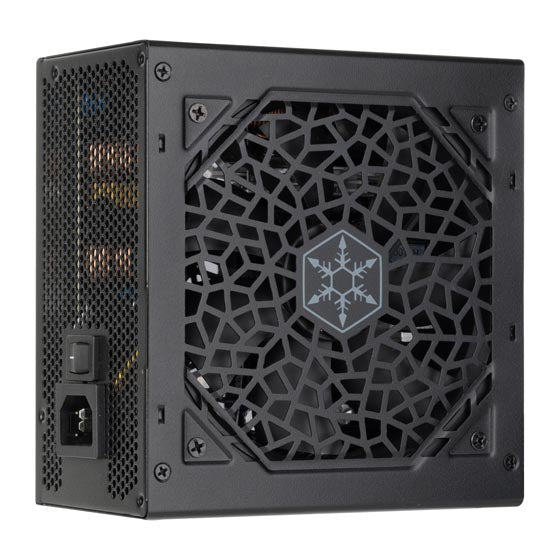 SilverStone Attis 650R Bronze 650W ATX 3.1 Power Supply - Black - PakByte Computers
