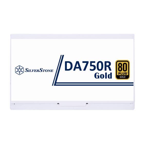 SilverStone DA750R Gold 750W Fully Modular Power Supply - White - PakByte Computers