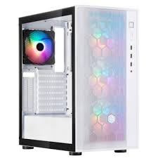 SilverStone FARA B1 PRO V2 ARGB Mid-Tower ATX Case - White
