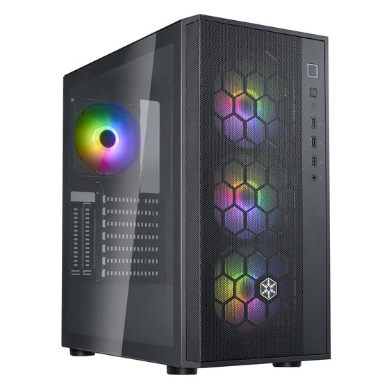 SilverStone FARA R1 PRO V2 ARGB Mid-Tower ATX Case - Black - PakByte
