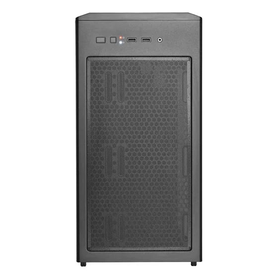 SilverStone FARA SST-515XR-BG ATX Mid-Tower Chassis (Black) - PakByte